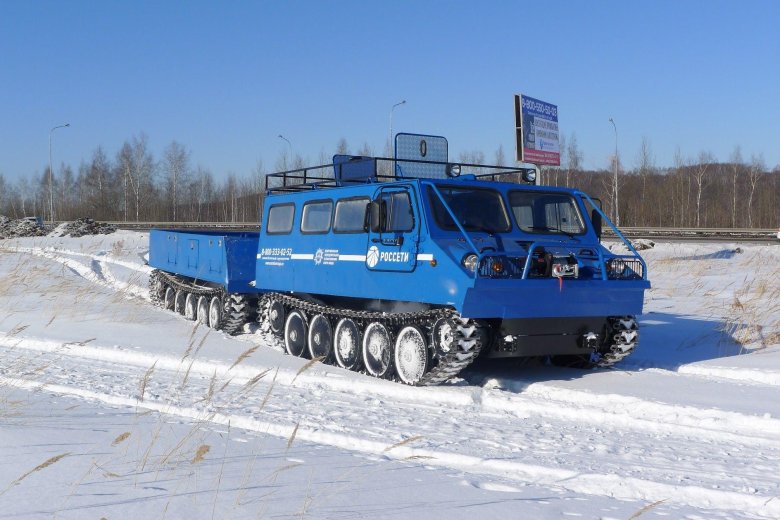 ТТС-34017 гусеничный снегоболотоход