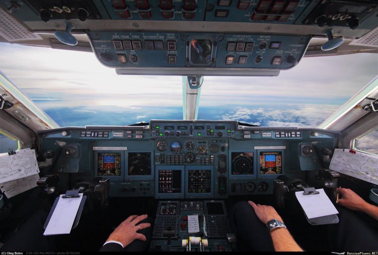 Кабина ил 96 300