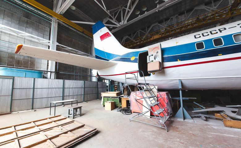 Ил-114-300 кабина