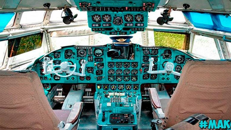 Ил-62 кабина