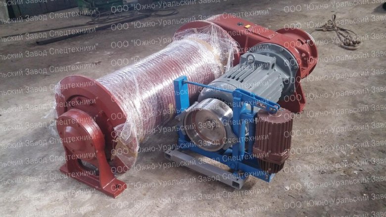 Грузовая лебедка л-600