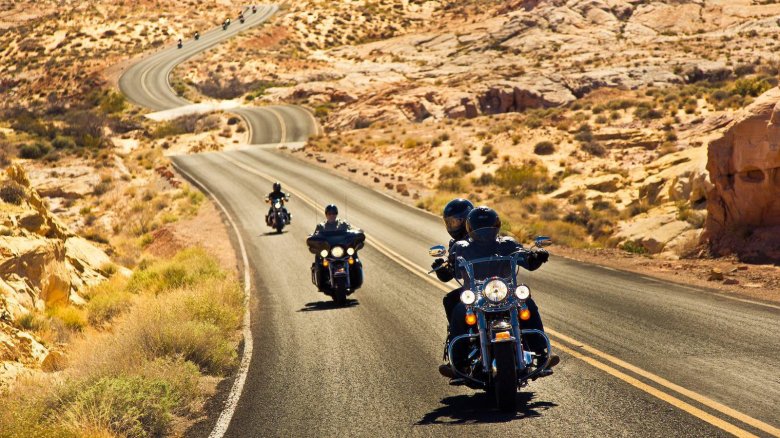 США трасса 66 Харлей Дэвидсон