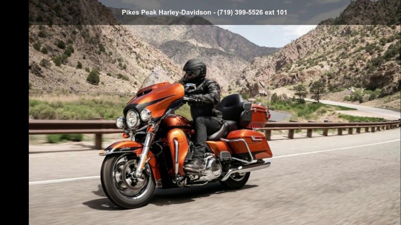 Туристический мотоцикл Харлей Дэвидсон