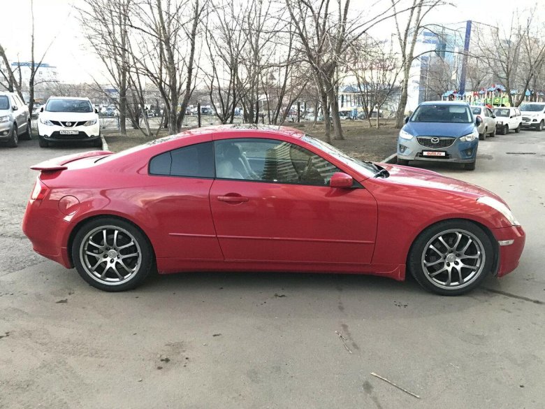 Инфинити g25 красная
