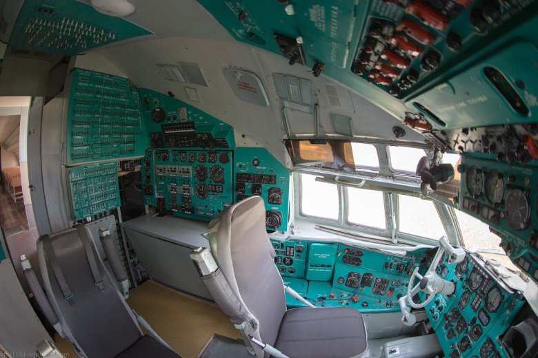 Ил-62 кабина