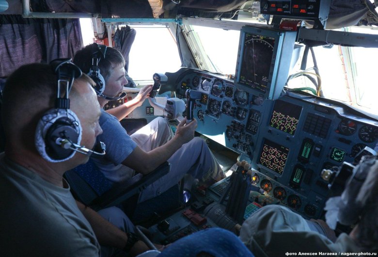 Ил 76 МД кабина