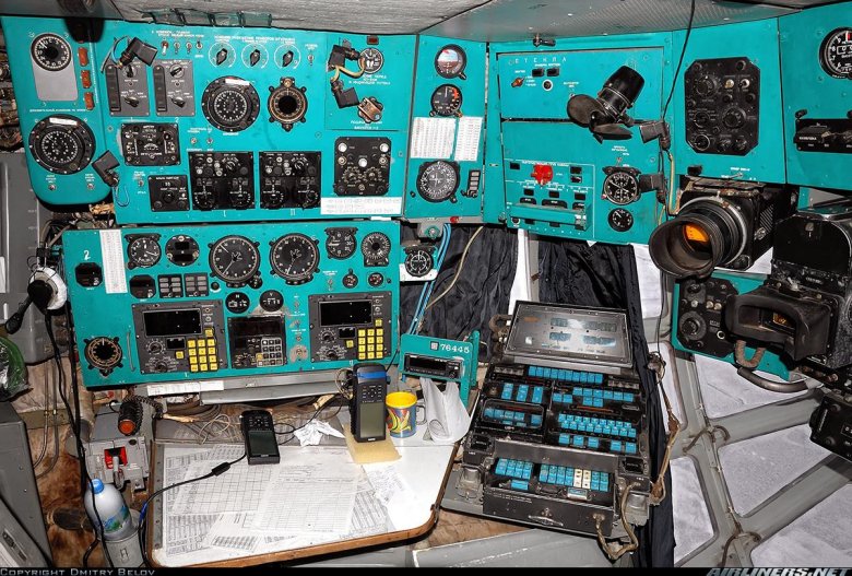 Ил 76 МД кабина