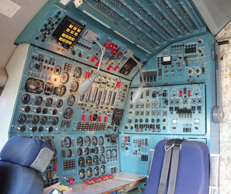 Ил 76 МД кабина