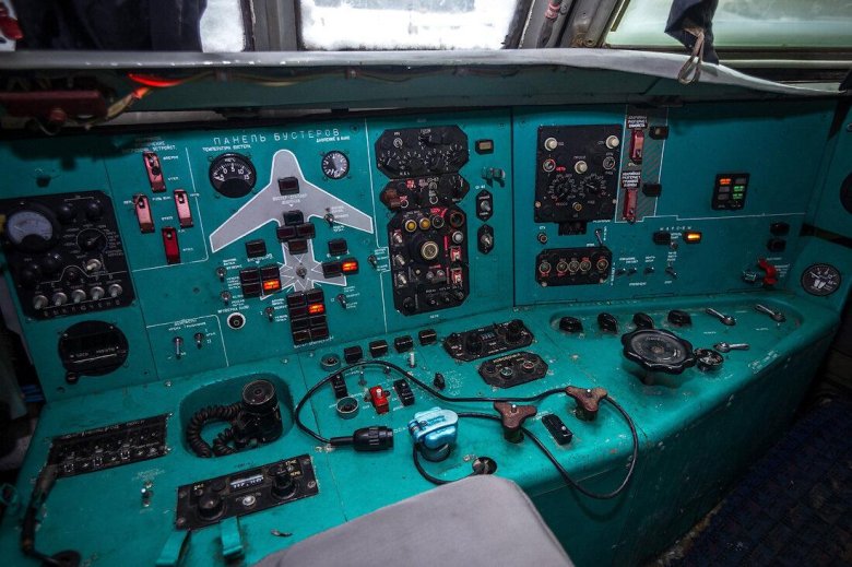 Ил 76 МД кабина