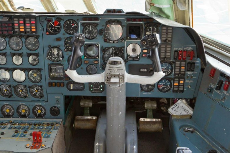 Ил 76 МД кабина