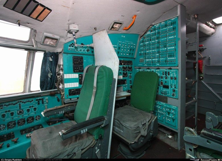 Ил 62 кабина