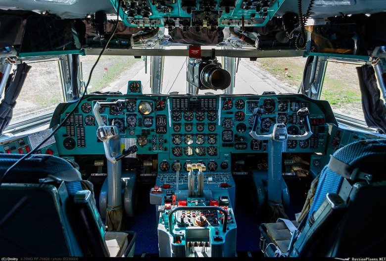 Ил-76мд-90а кабина