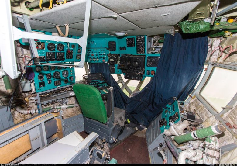 Ил 76 МД кабина