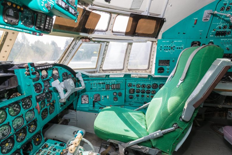 Ил-62 кабина