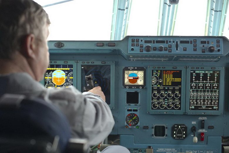 Ил-76мд-90а кабина