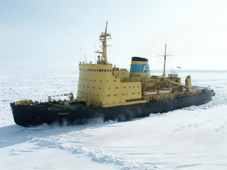 Красин ледокол, 1976