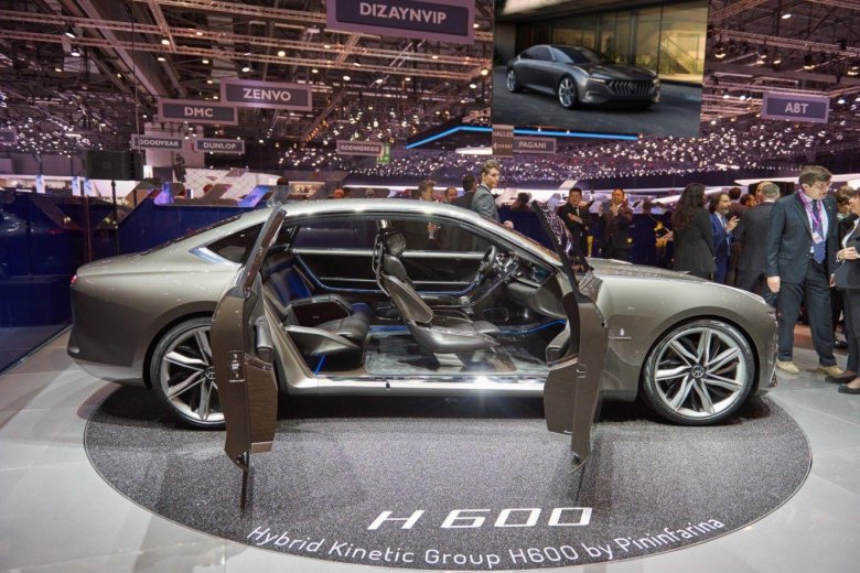 2018 Hybrid Kinetic HK gt (Pininfarina) Concept