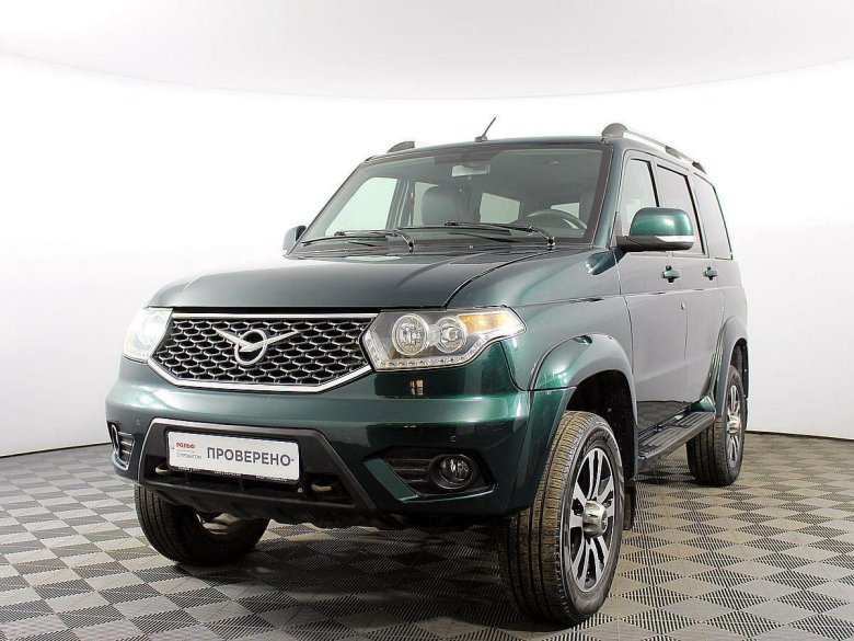 УАЗ Патриот 2022 зеленый