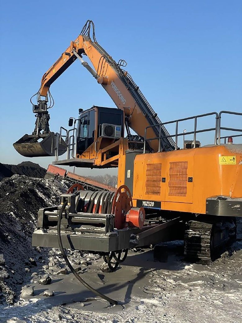 Добыча угля в Кузбассе