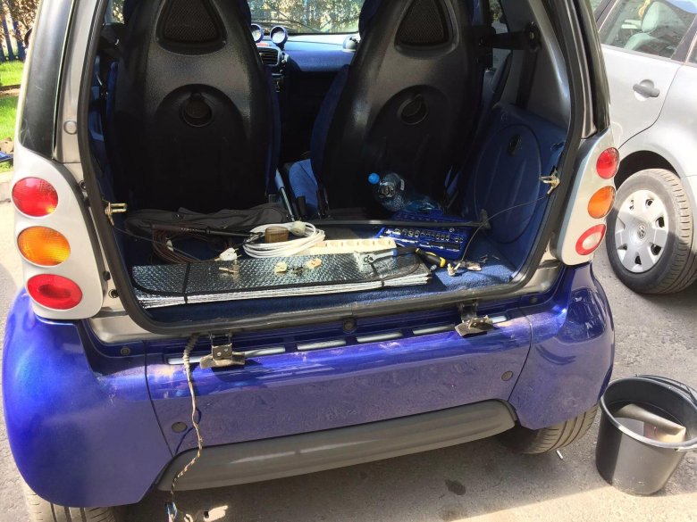 Багажник смарт 2004