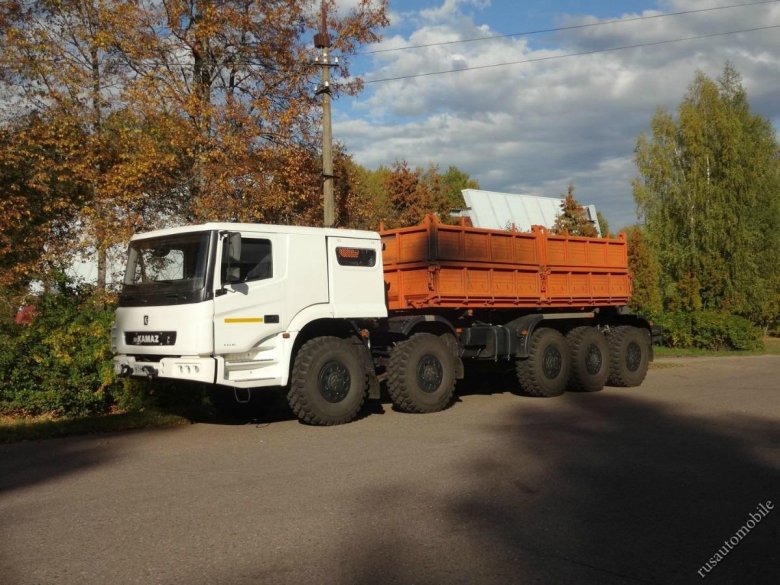 Пятиосный КАМАЗ 7360