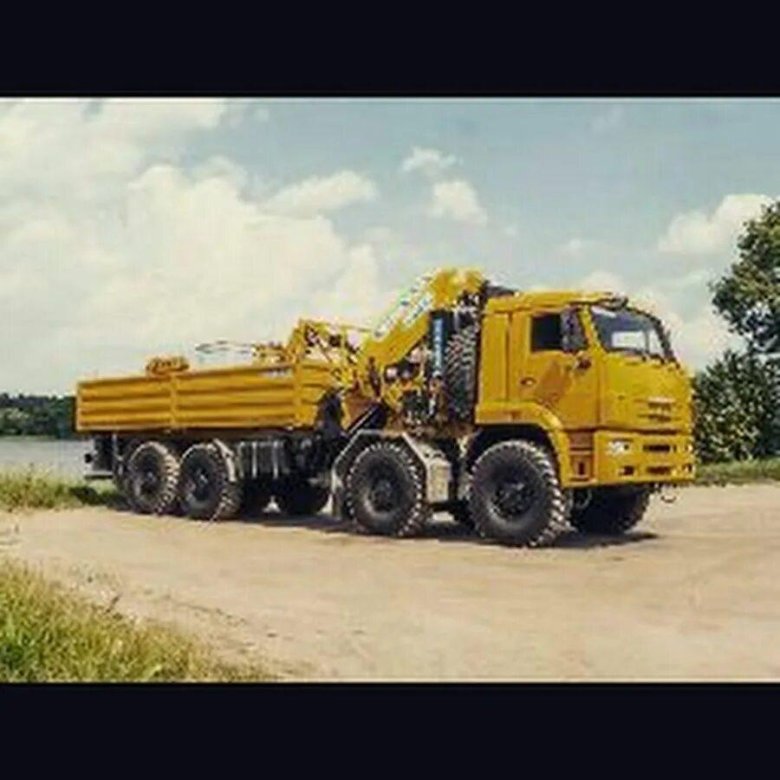 КАМАЗ 6560 С КМУ
