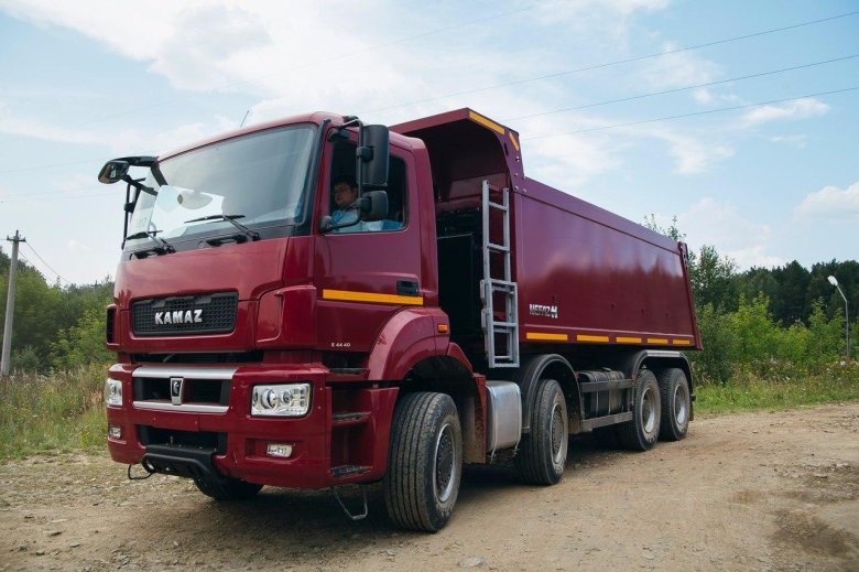 КАМАЗ самосвал 8х4 65201