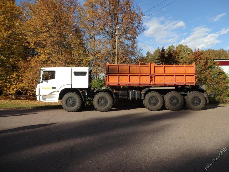 Пятиосный КАМАЗ 7360