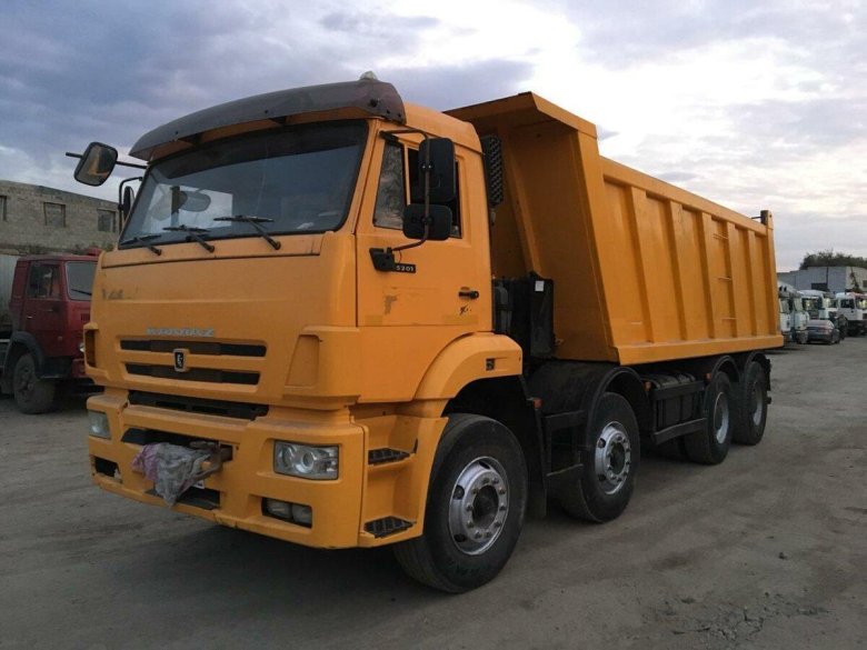 КАМАЗ 4х осный самосвал