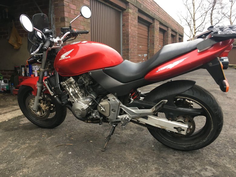 Хонда Хорнет 600 красный