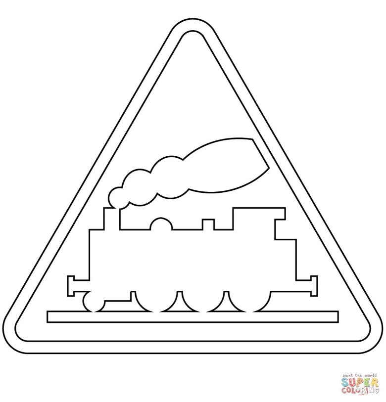 Дорожные знаки раскраска