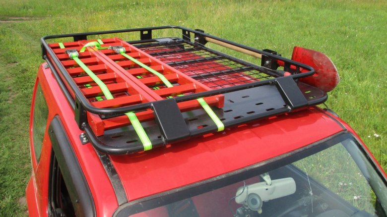 Suzuki Jimny экспедиционный багажник