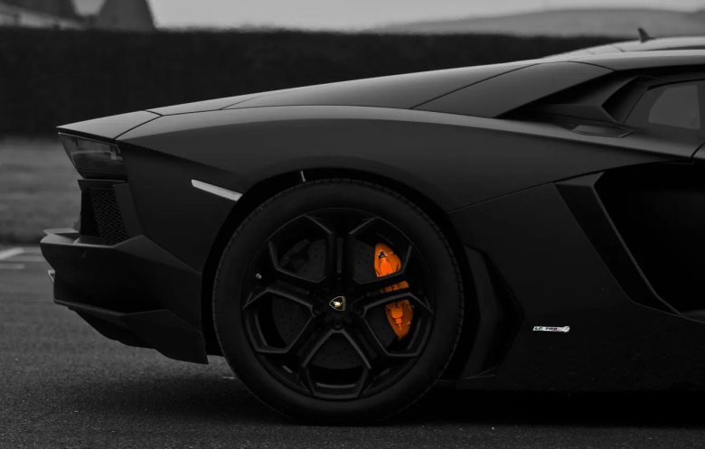 Lamborghini Aventador lp700 чёрный