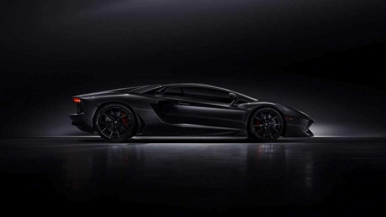 Lamborghini Aventador lp700-4 Black