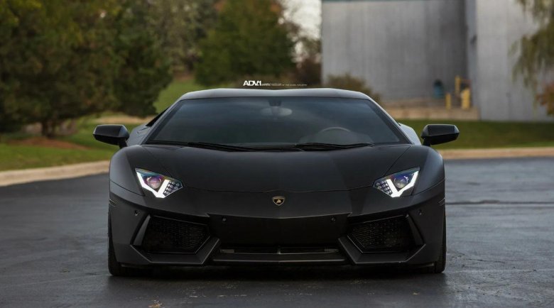 Ламборгини авентадор Matte Black