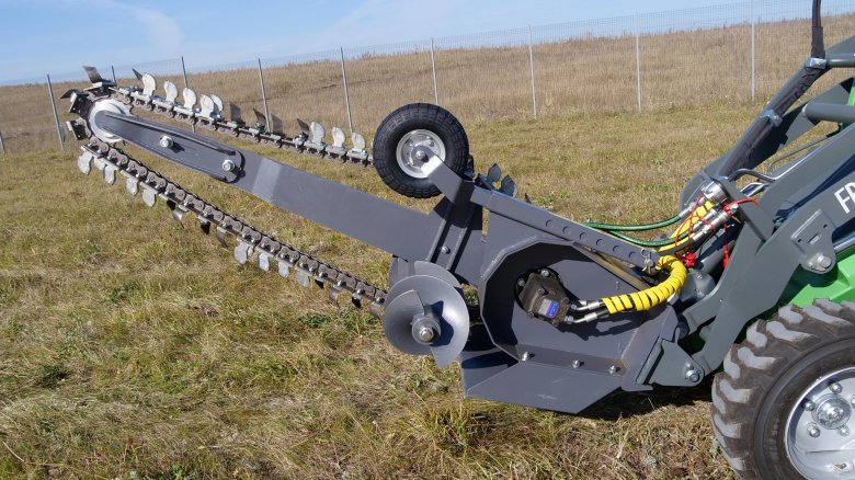 Цепной экскаватор