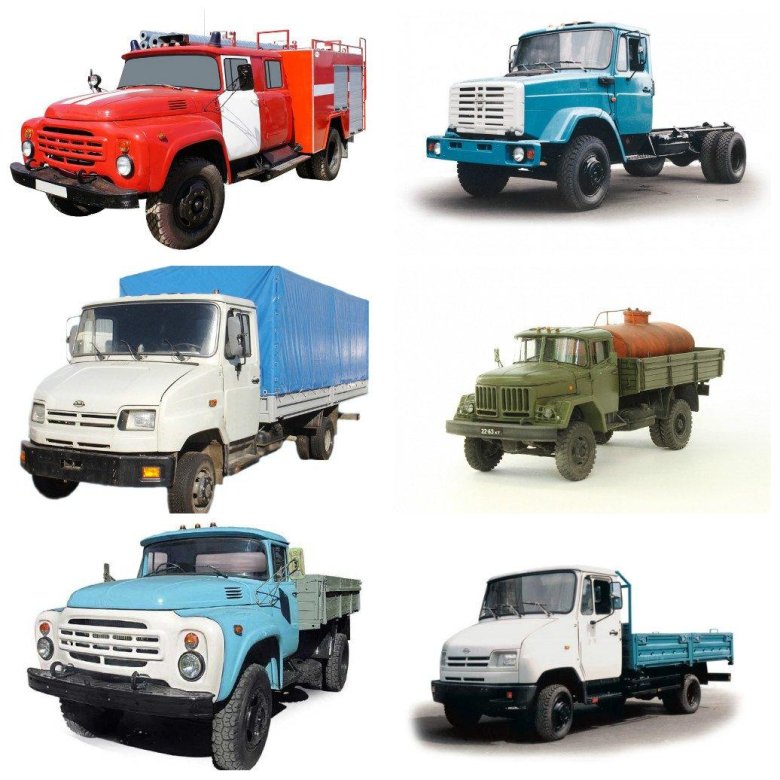 ЗИЛ 130 Модельный ряд