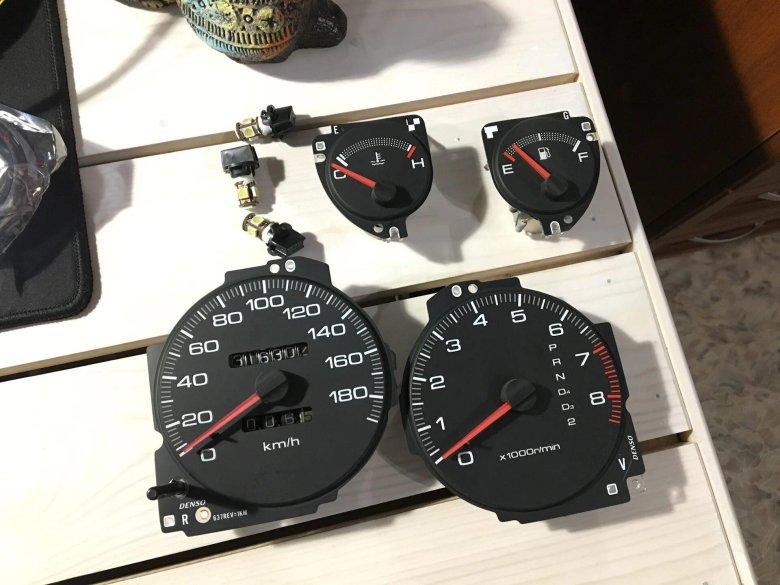 Пересвет приборной панели Интегра