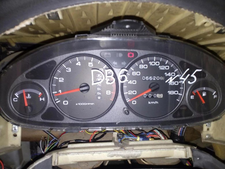 Honda Integra приборная панель