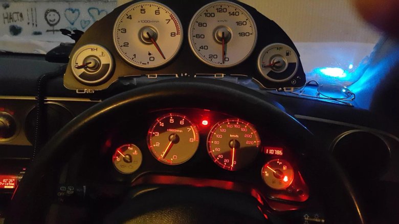 Honda Integra приборная панель