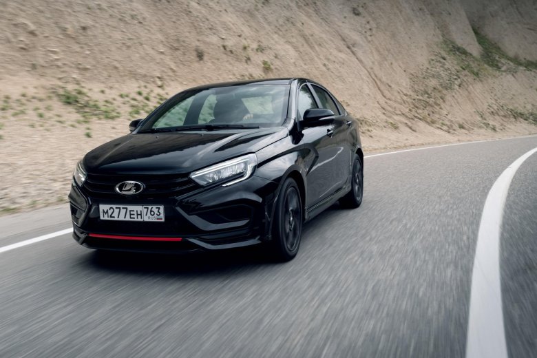 Черная Лада Веста ng