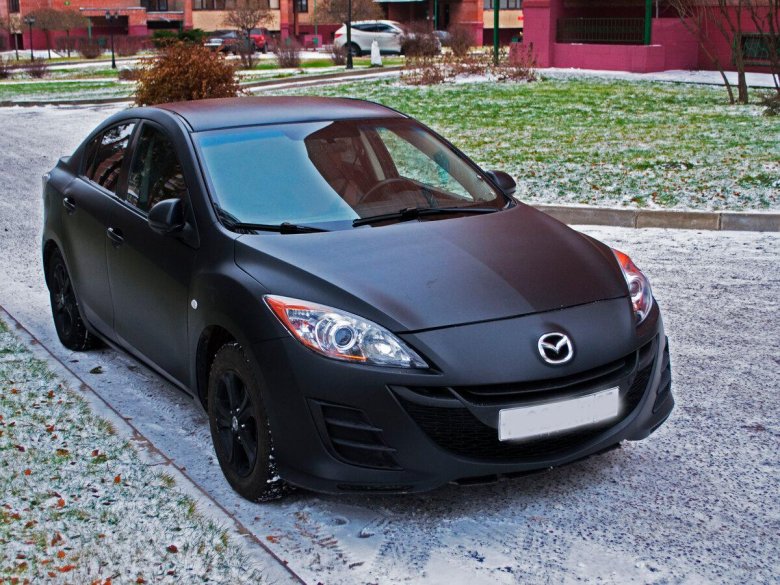 Мазда 3 2011 черная