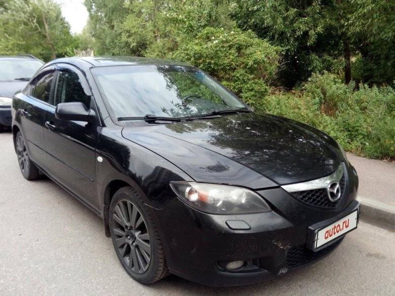 Mazda 3 2008 черная