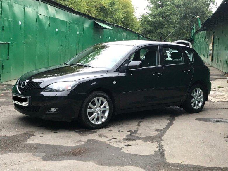 Мазда 3 2006 черная