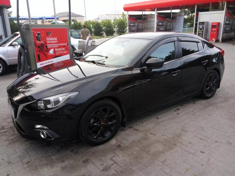 Черные диски Mazda 3 BM