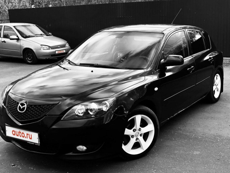 Мазда 3 BK черная