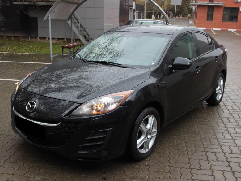 Мазда 3 BL седан черная