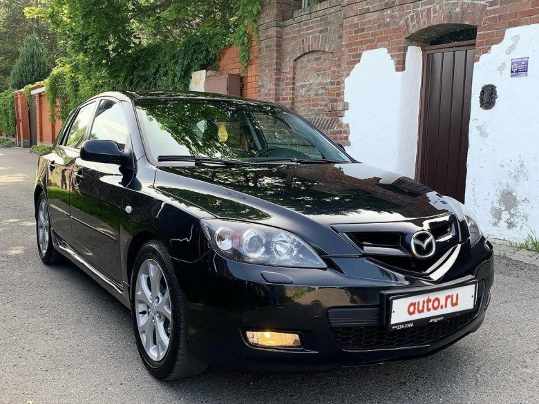Мазда 3 2007 черная