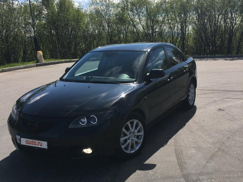 Мазда 3 2008 черная
