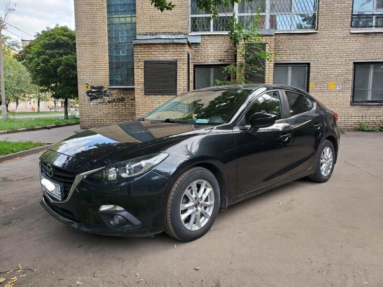 Mazda 3 2014 черная